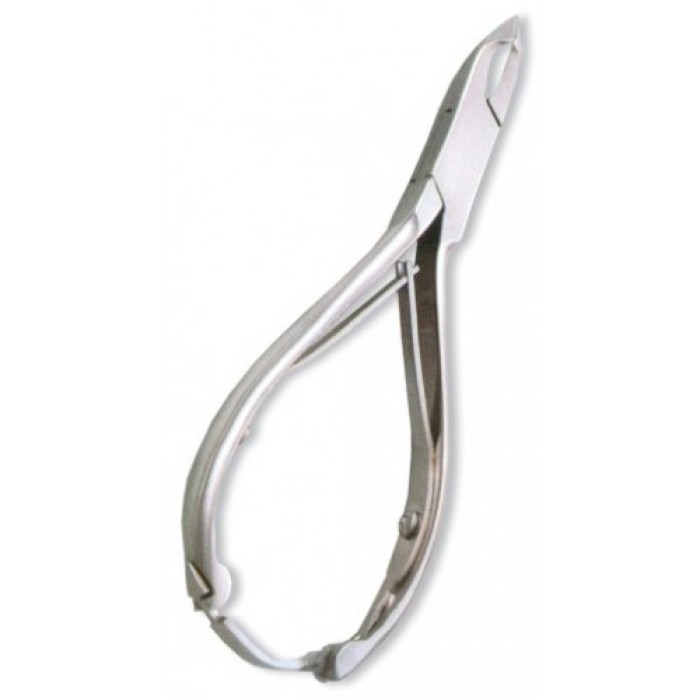 Cuticle Nipper, Double Spring w/lock. Mirror Finish.